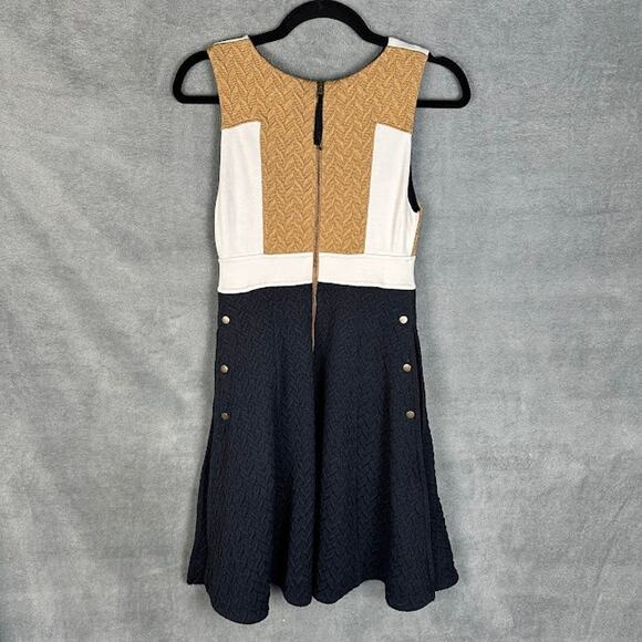 Maeve Anthropologie Dress Womens 2 Petite Cable Knit Sleeveless Preppy Career - Picture 7 of 15